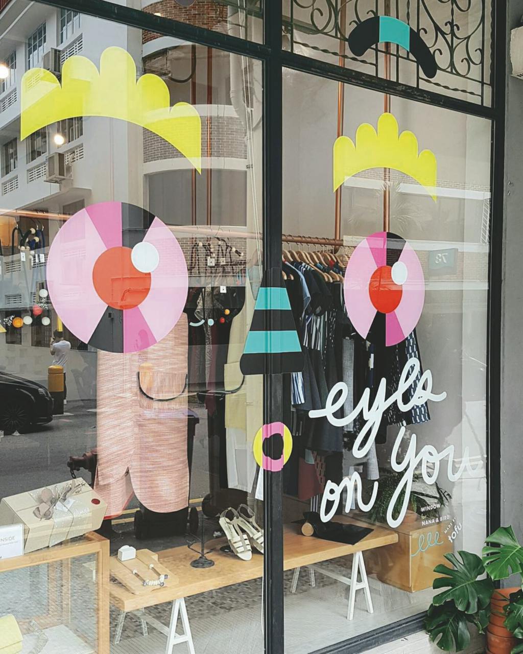 Shop lokalt og internasjonalt hos Nana & Bird Shopping Singapore