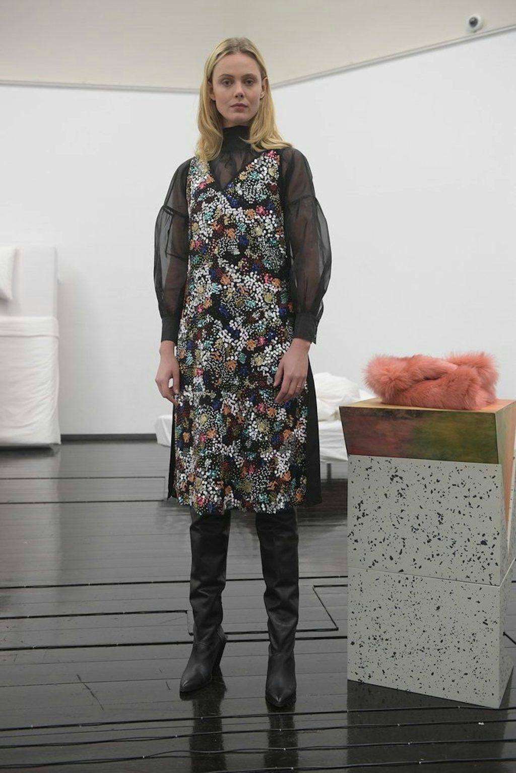 Slip dress Slip dress kjole med stropper