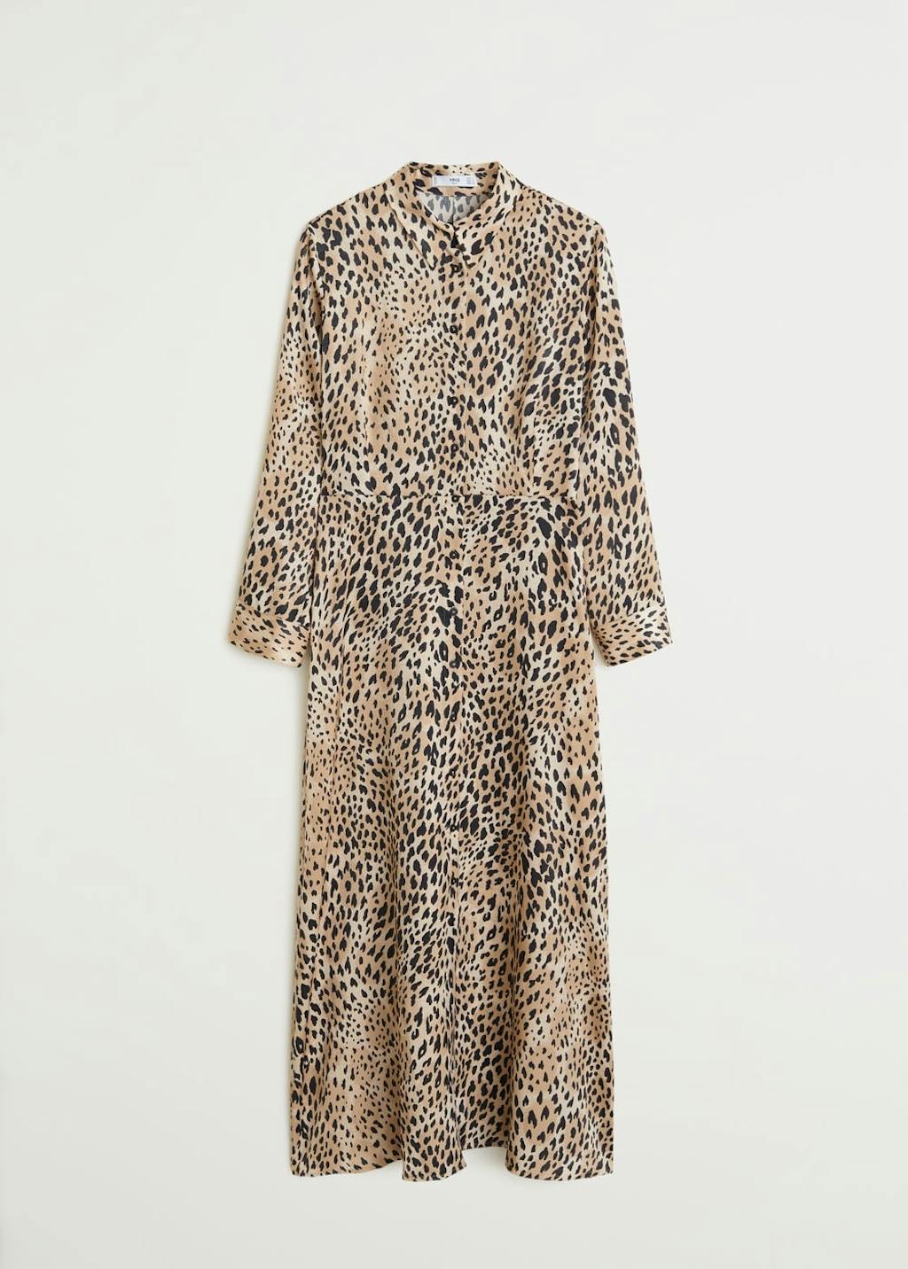 Leopard festkjole