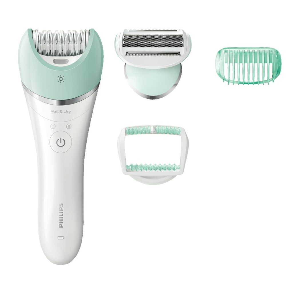 Hvor ofte skal du bruke en epilator? En epilator med forskellige blader
