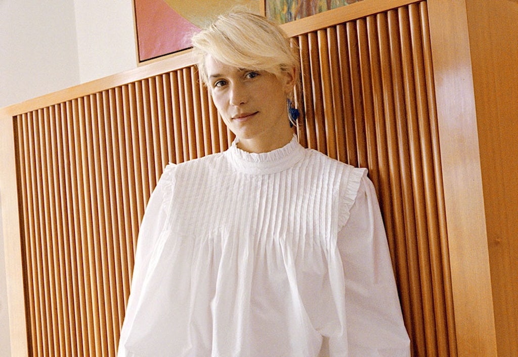 Emma Leth for Ganni