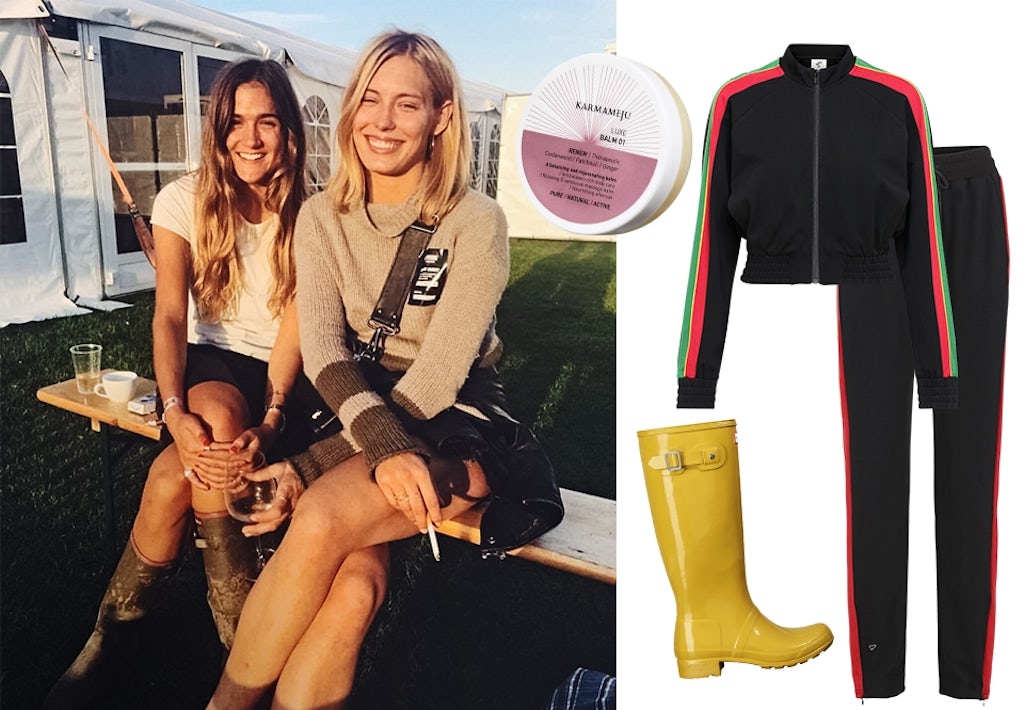 Supermodellen Ulrikke på NorthSide Festival