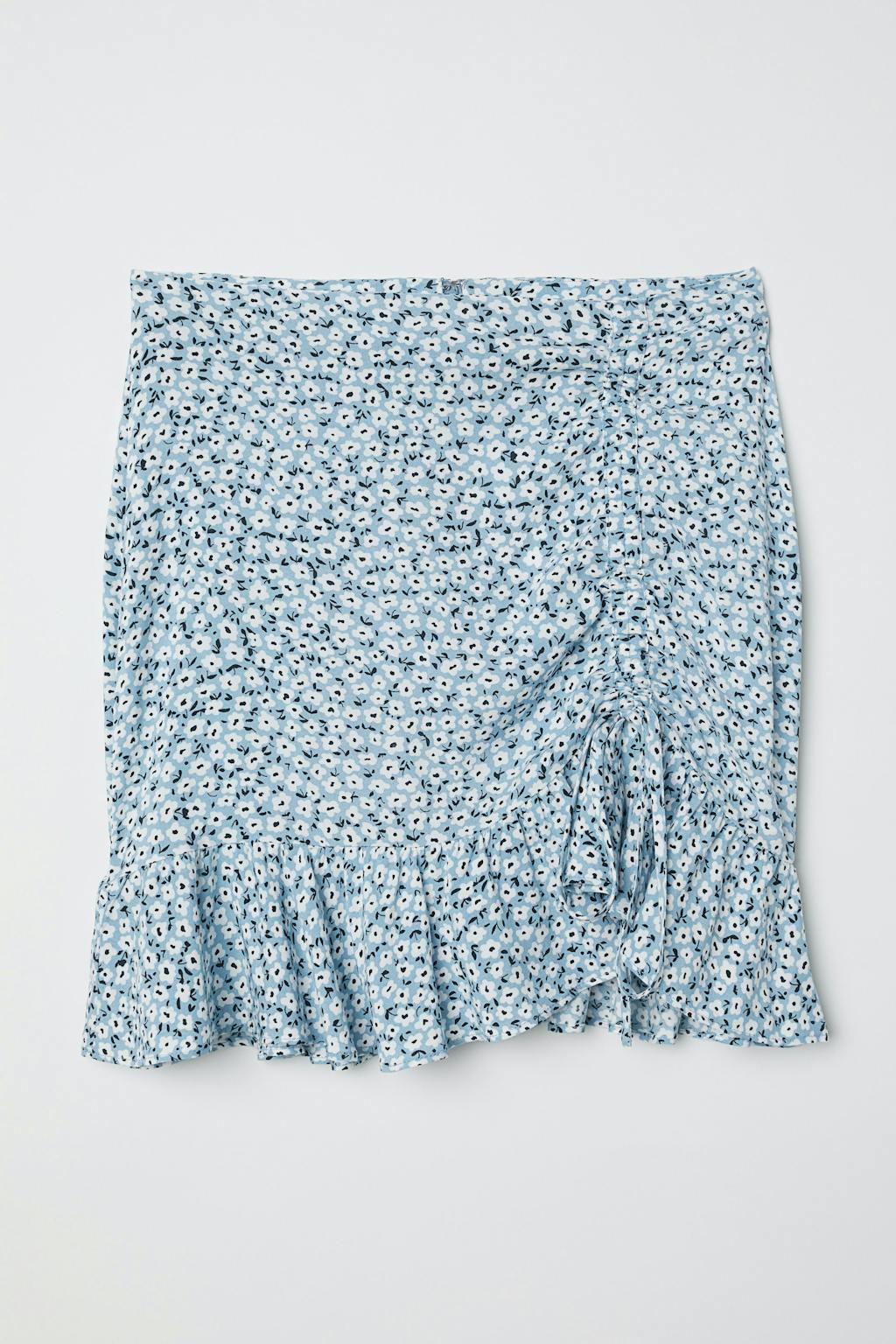 Lyseblå nederdel fra H&M