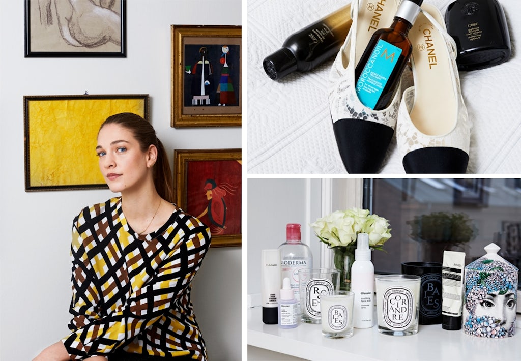 Designer Cathrine Saks fra Saks Potts hudplejerutine