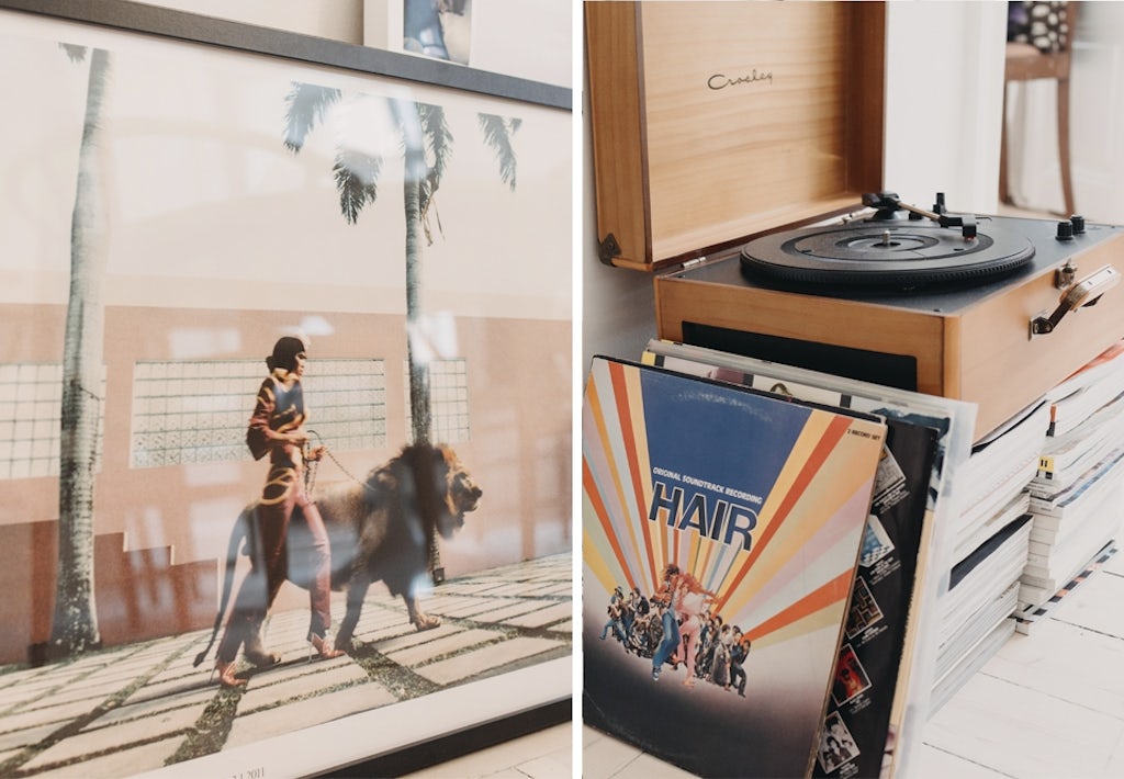 Klassiske lp'er og moderne print Klassiske lp'er og moderne print