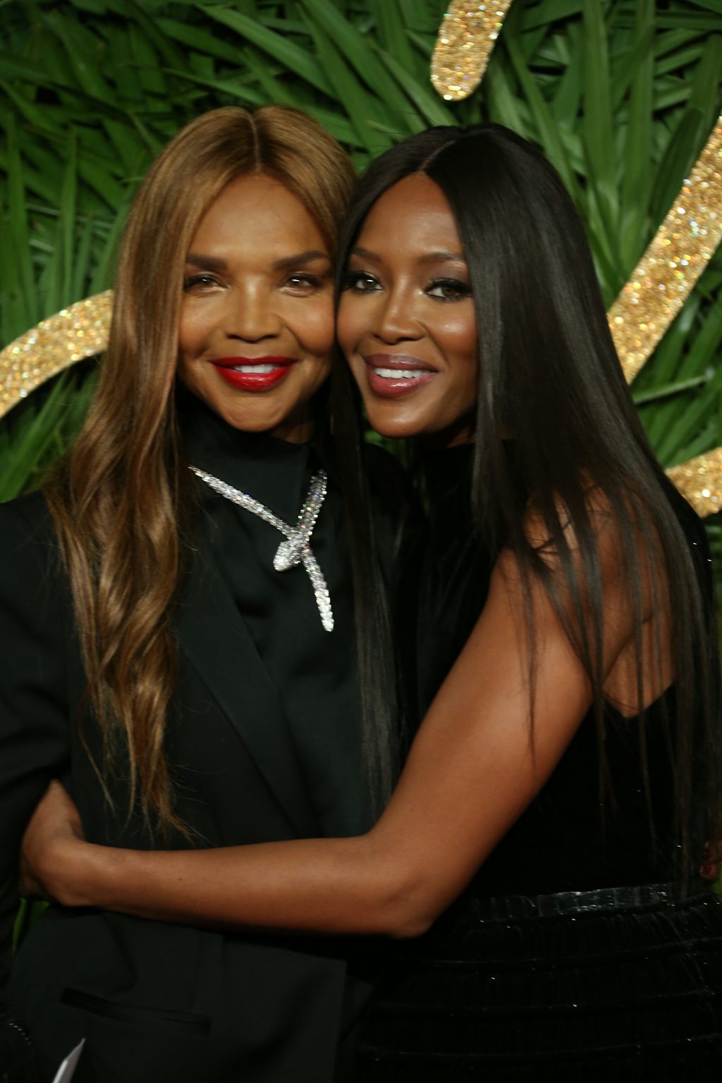 Naomi Campbell med mor Valerie Morris