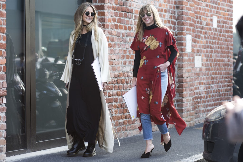 1. Kjole over jeans Styling lag