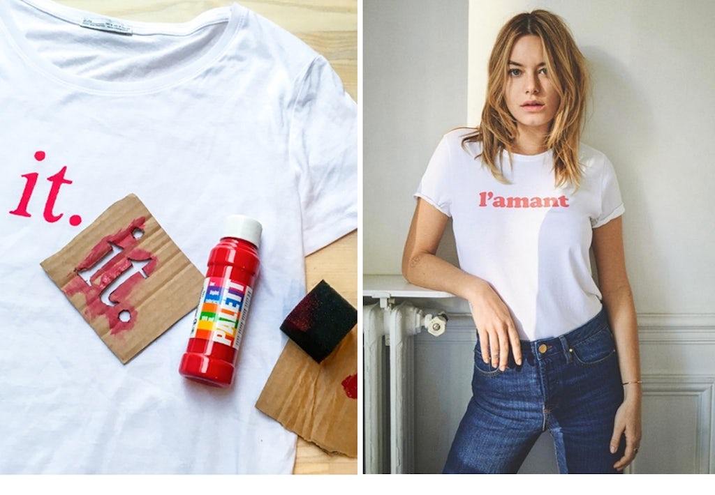 DIY: Sådan laver du din egen it-T-shirt