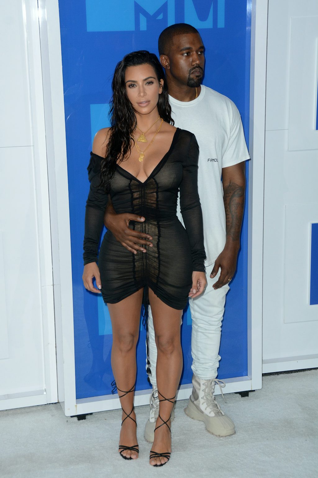 Kim Kardashian West og Kanye West Kim Kardashian West og Kanye West