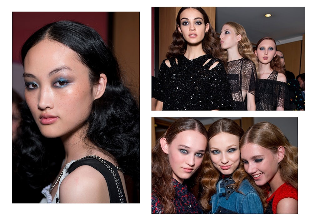 Bølget Inspiration til langt hår, bølget hår, Sonia Rykiel SS16