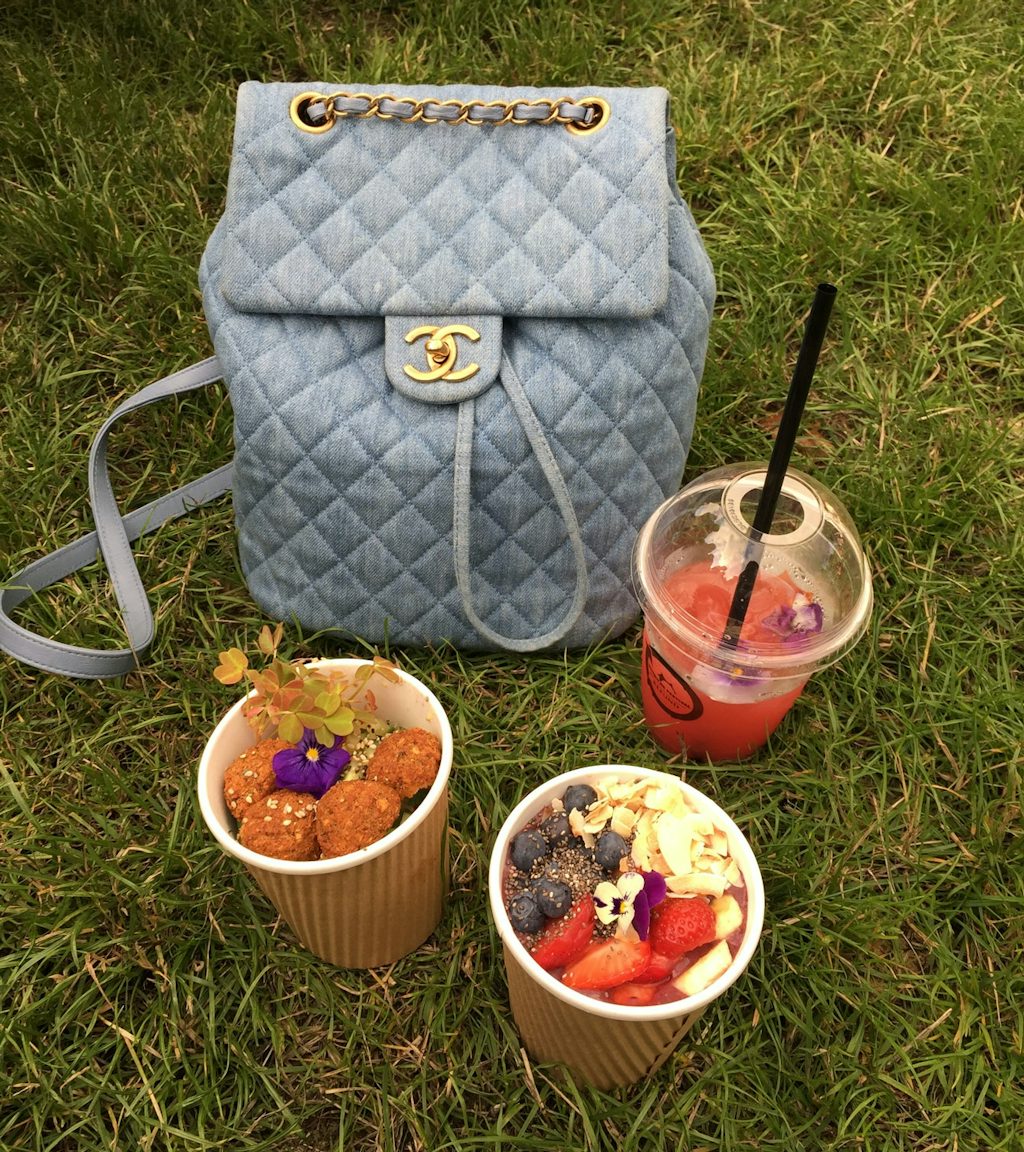 Chanel-taske. Organic Boho Roskilde Festival