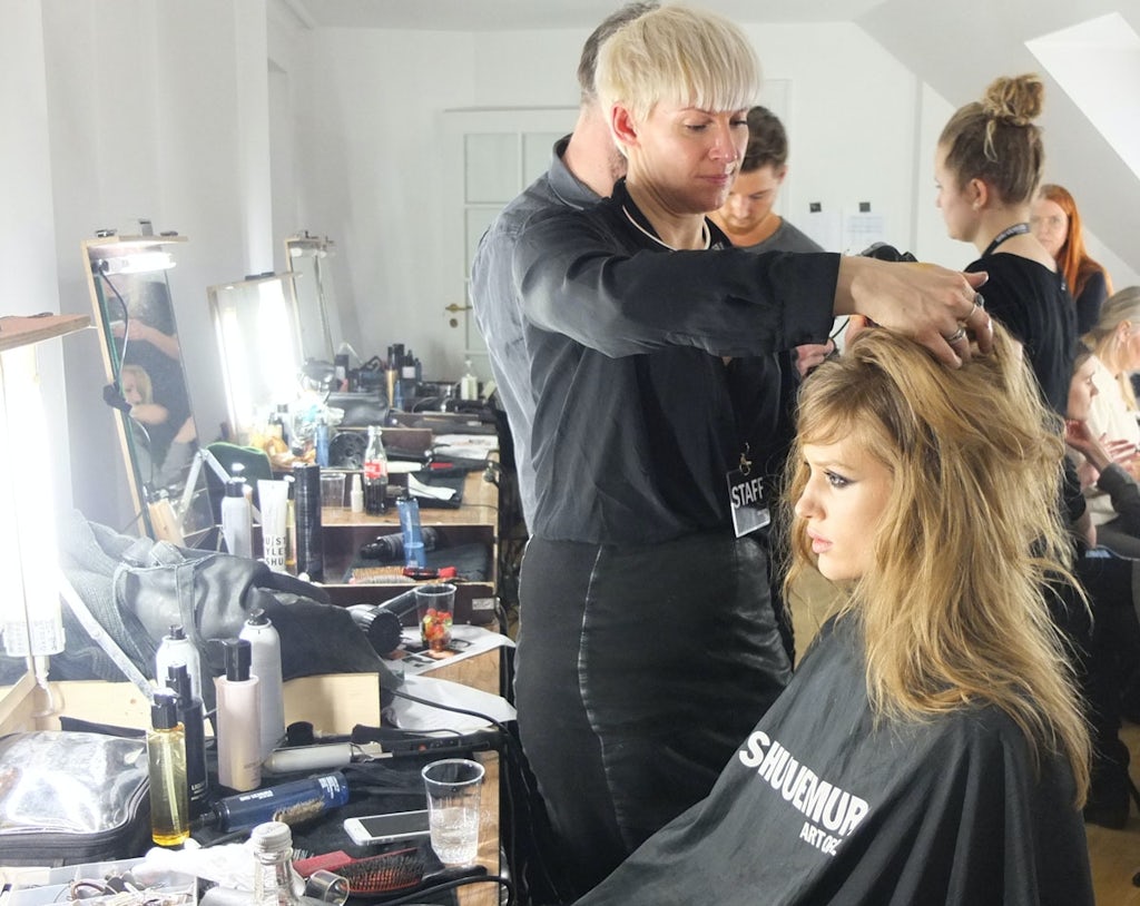 Et rodet hårlook Et rodet hårlook