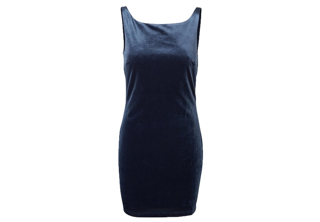 Velour minikjole