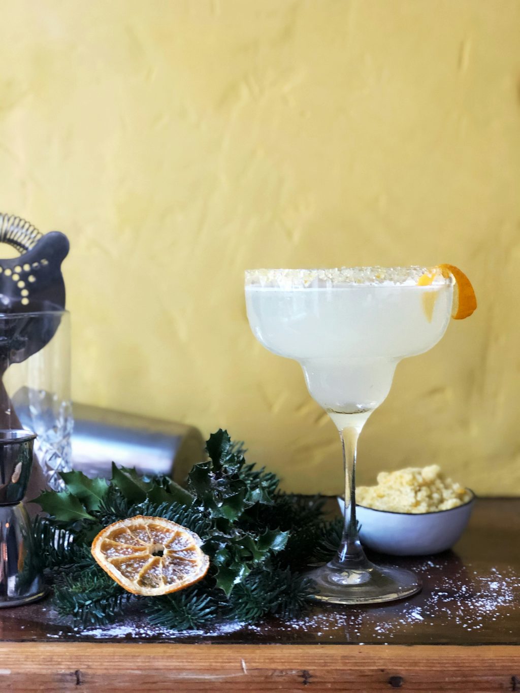 Juledrink: Christmas Margarita Jule Margarita Jule cocktails oppskrifter juledrinker jul drinker