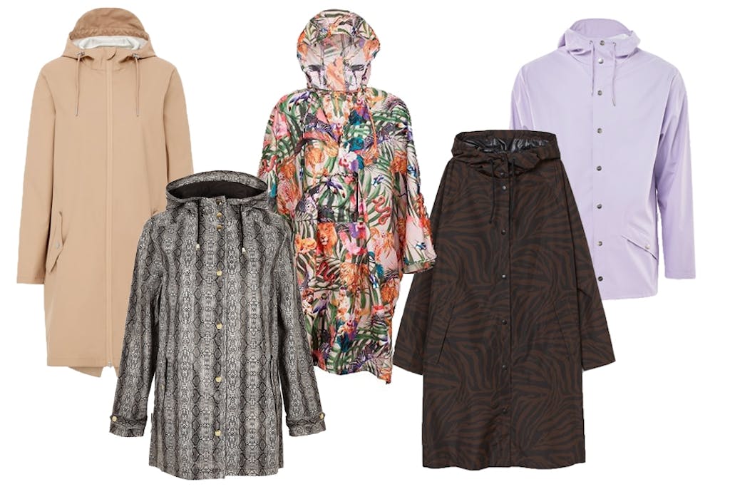 Regnjakke og regnkåpe dame