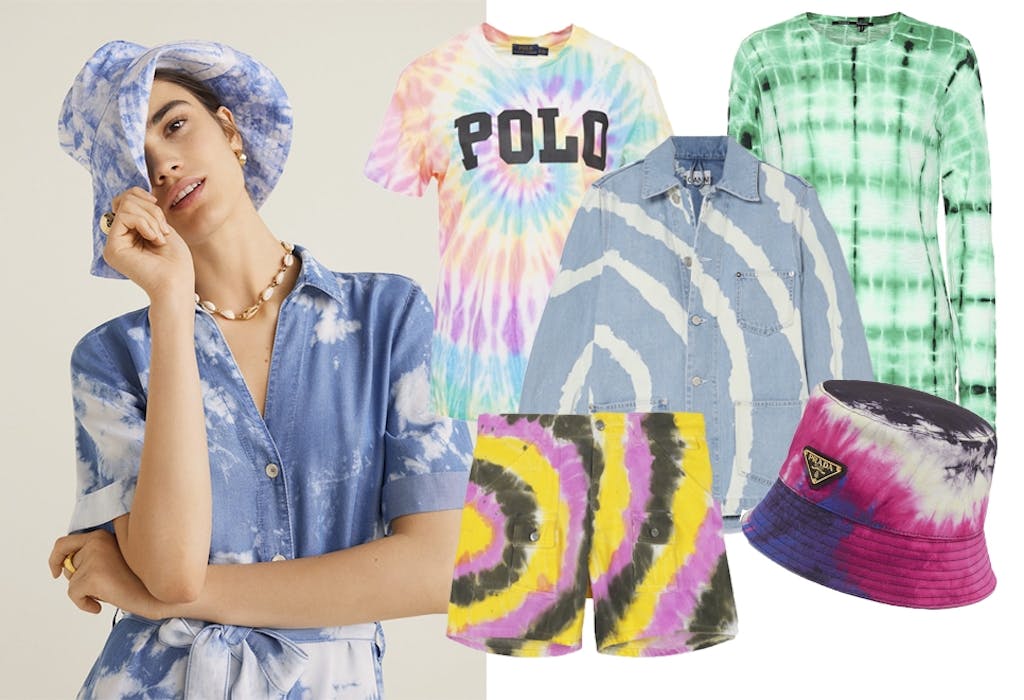 Tie-dye og batikk: Kjøp klær med sesongens print mønster