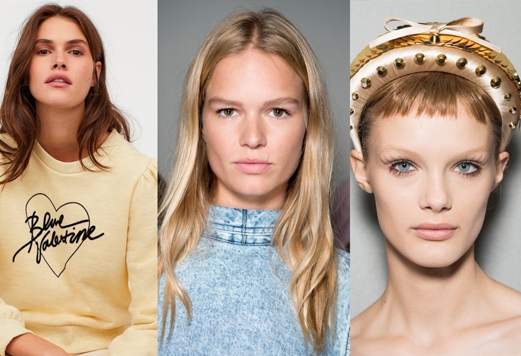 Blankt hår, pannelugg og skulderlangt hår - hårtrender og frisyrer i 2019