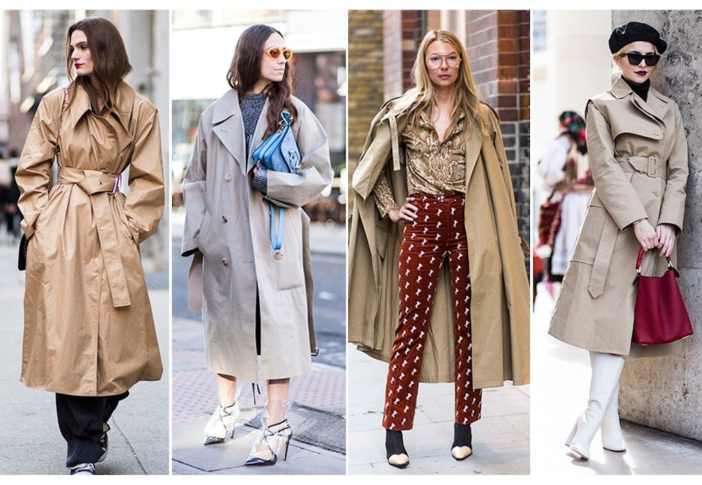 trenchcoat jakke kåpe