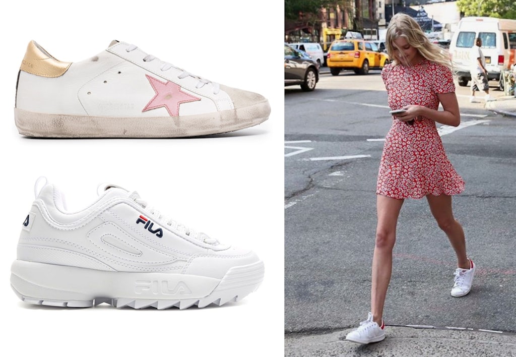 10 kule hvite sneakers