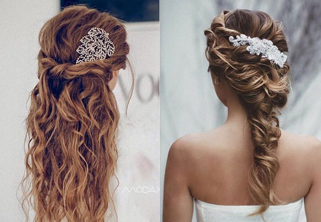 30 enkle og romantiske brudefrisyrer