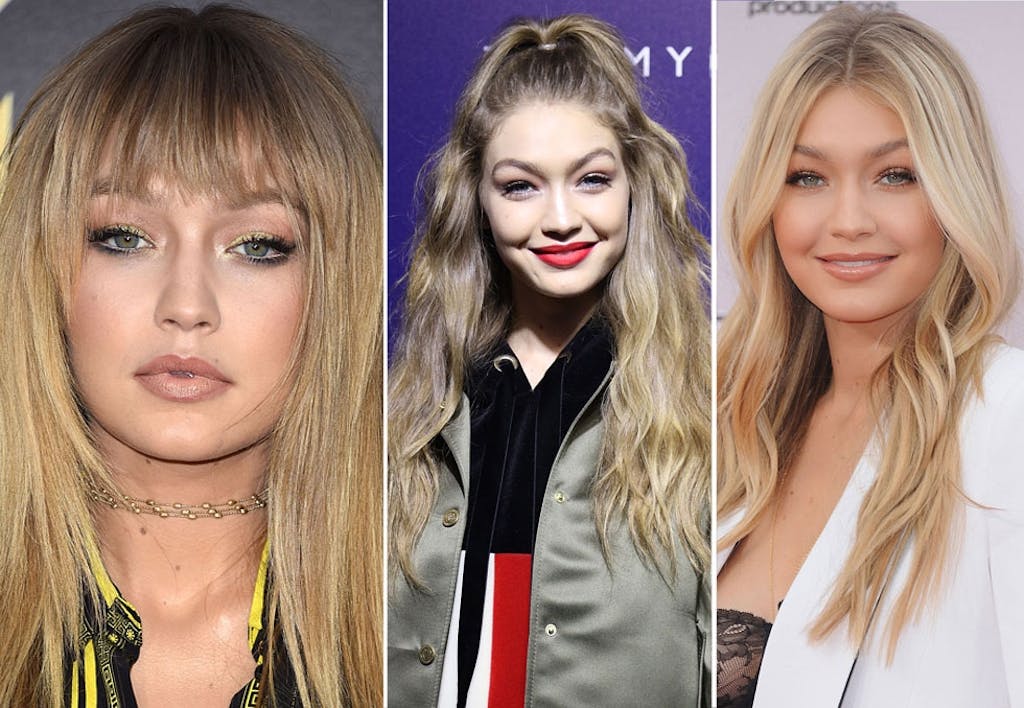 Gigi Hadids hårstylister liker å eksperimentere med lengdene hennes.