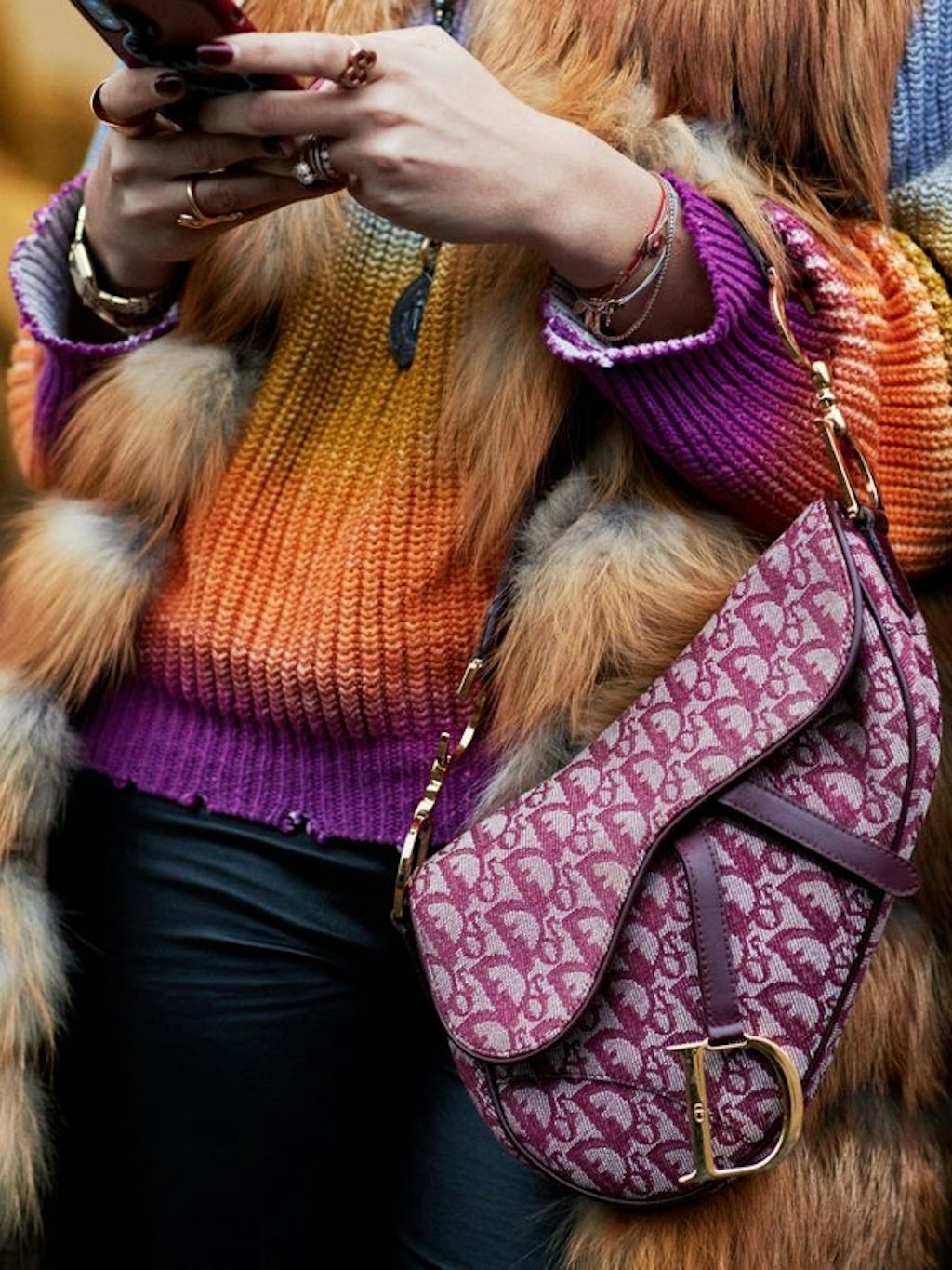 dior saddle taske