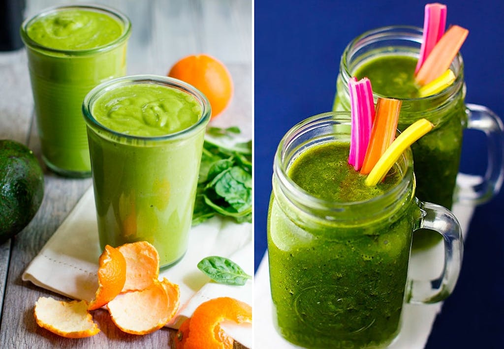 Her er oppskrift på grønne smoothier som smaker kjempegodt! 