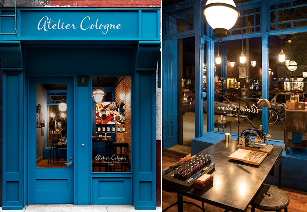 Atelier Cologne. Butikken i New York