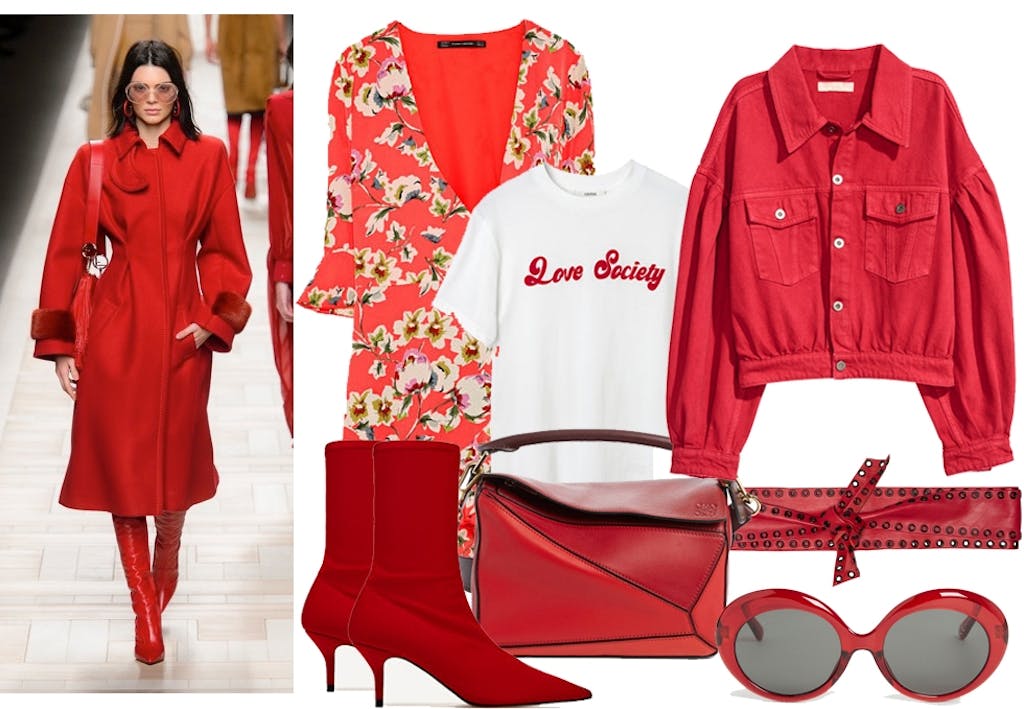 Rødt er høstens heteste farge