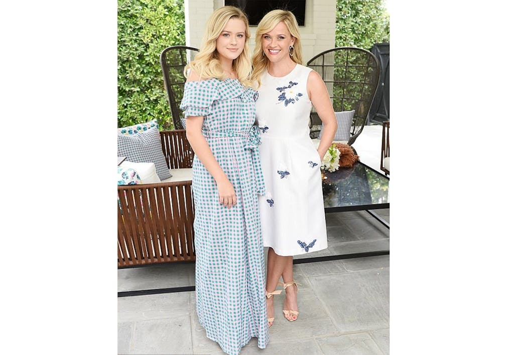 Reese witherspoon og datteren Ava Phillippe