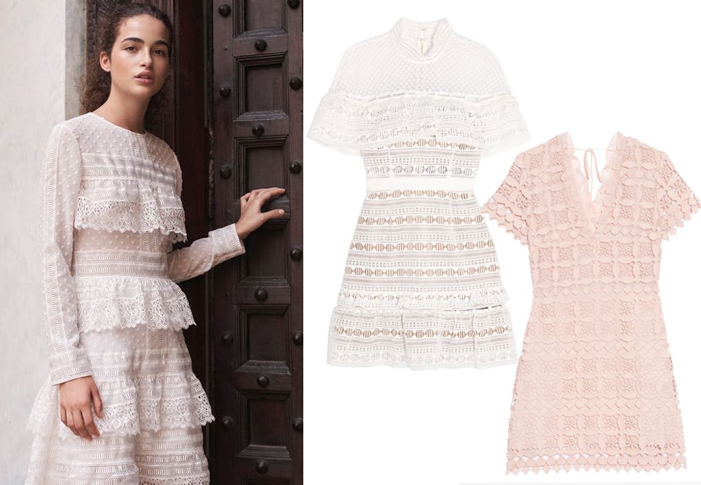 10 romantiske blondekjoler