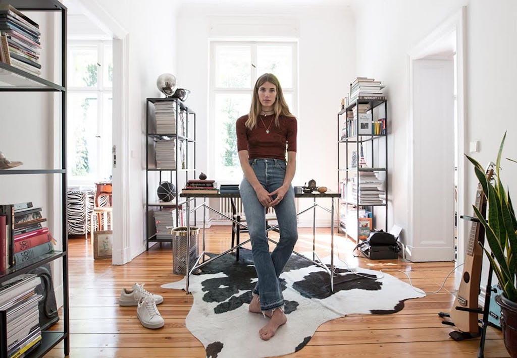 Se den kule og trendy leiligheten til Veronika