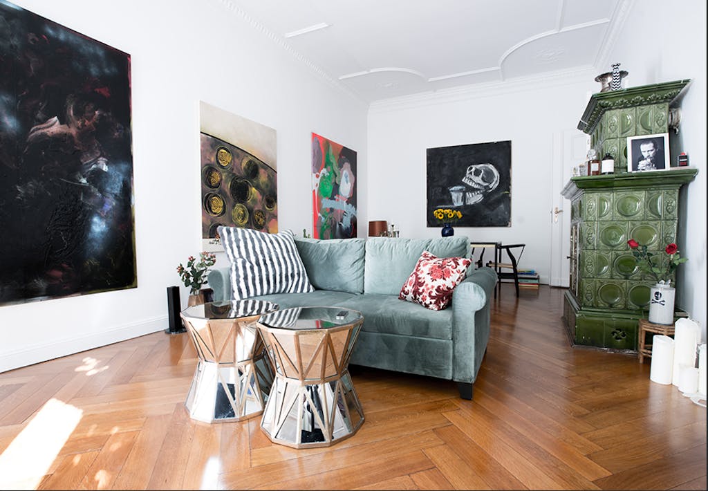 Se den kule og trendy leiligheten til Veronika Heibrunner