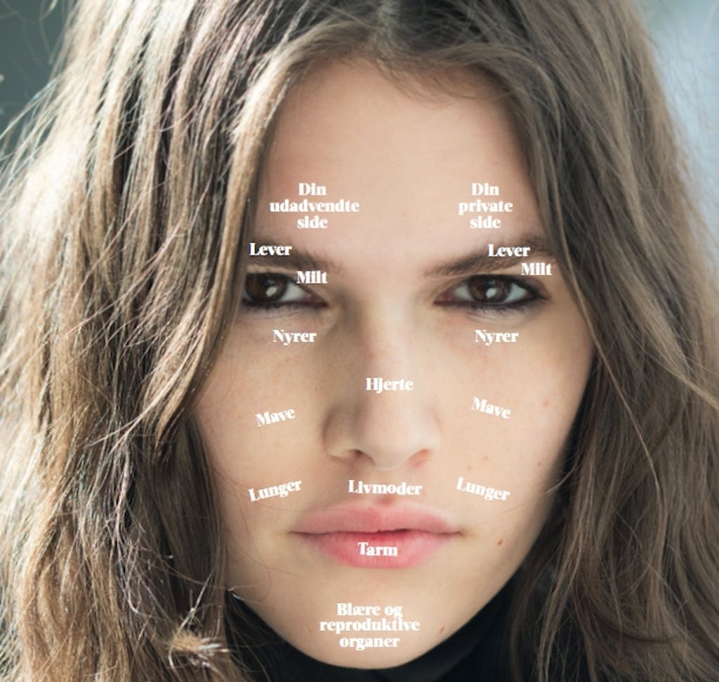 Face reading: Slik kan du se på ansiktet ditt om du er sunn eller ei