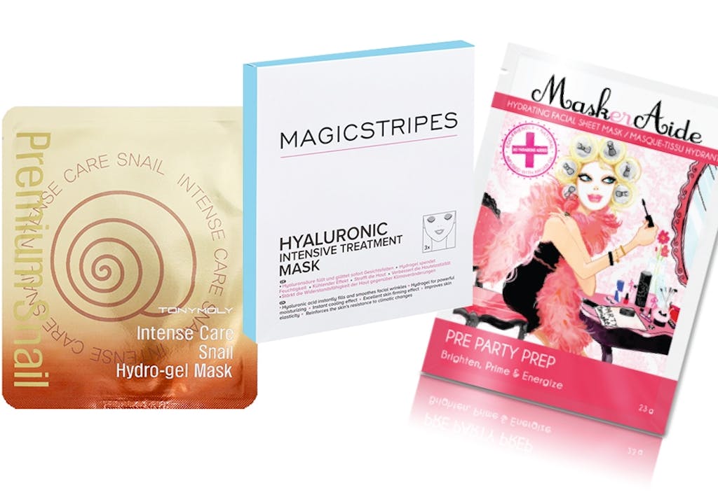 Ansiktspleie: Sheet-masker, K-beauty