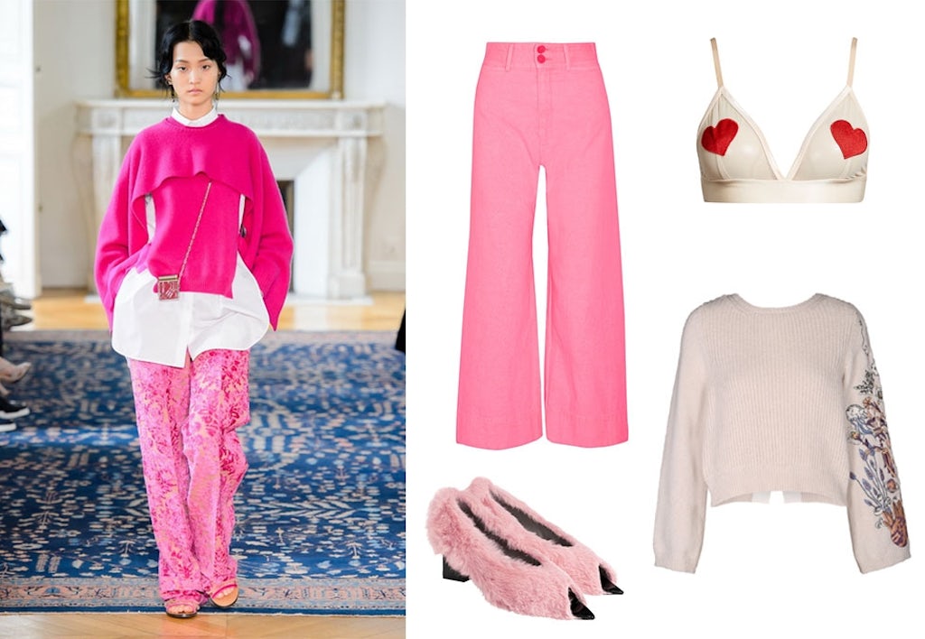 Valentino SS17 valentines dagen antrekk romantisk look