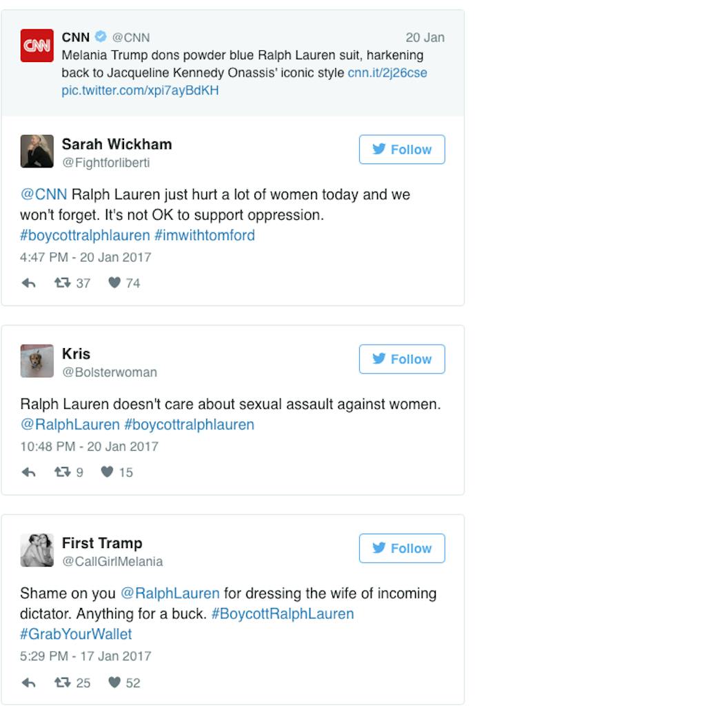 melania trump twitter