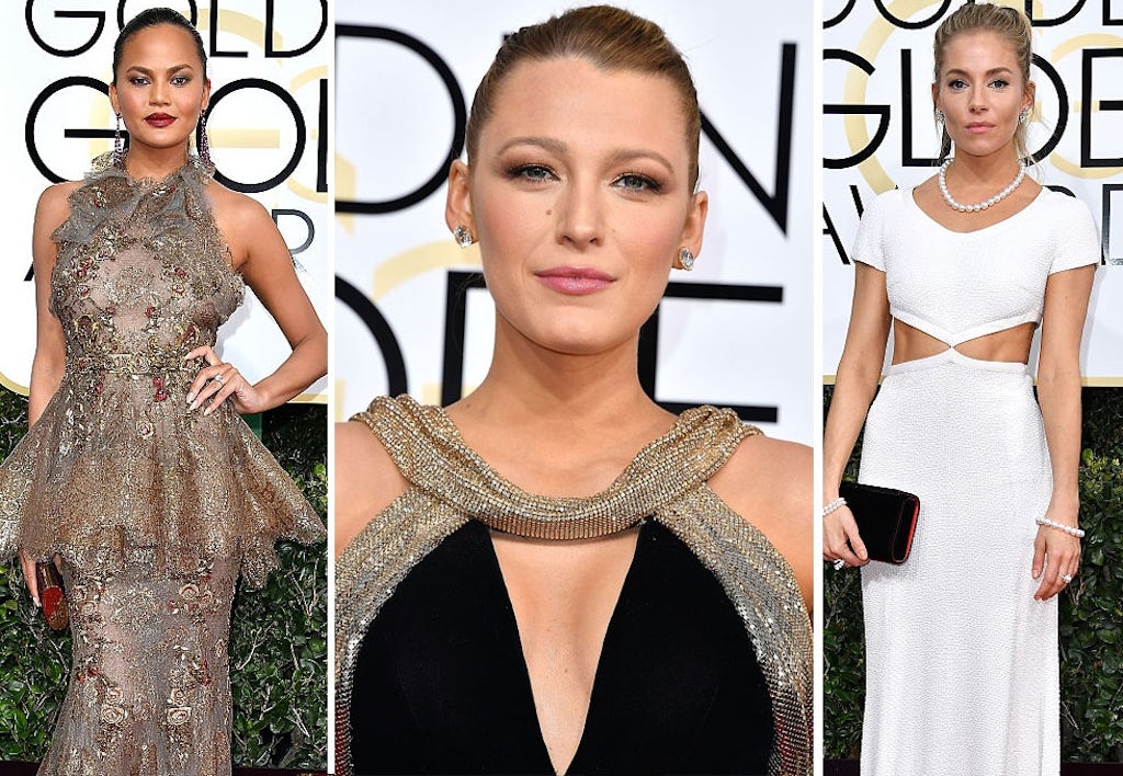 kjoler rød løper blake lively chrissy teigen