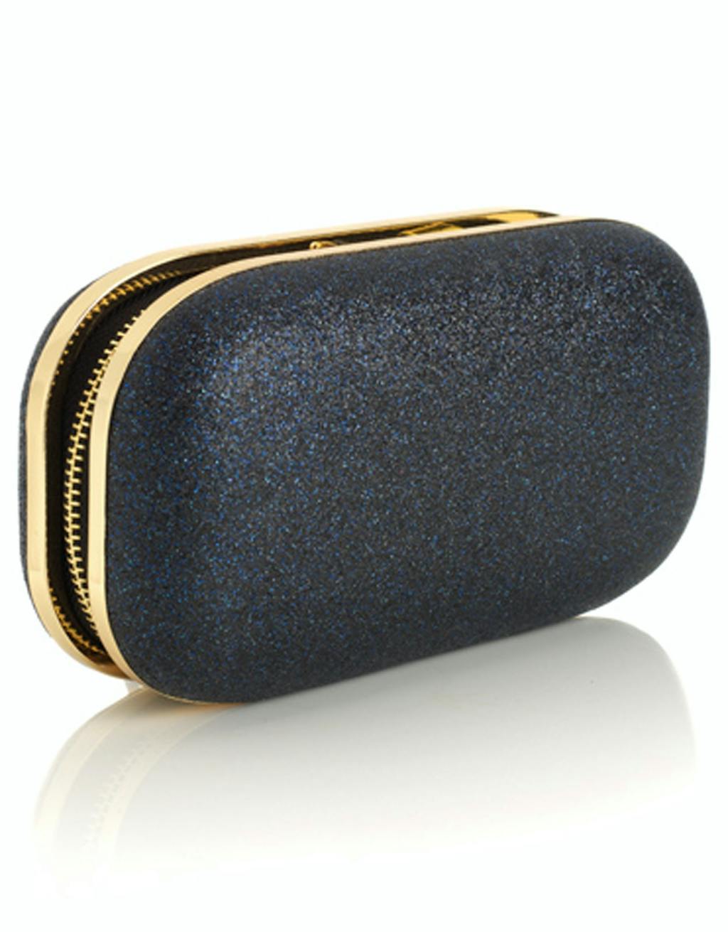 Glitrende partyclutch