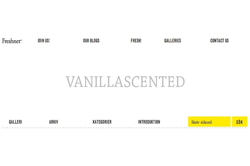 Vanillascented