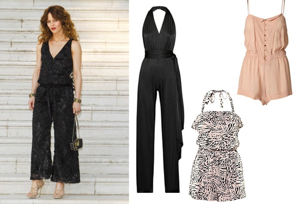 Casual, cool og praktisk. Dans gennem sommeren i en buksedragt som franske Vanessa Paradis. Casual, cool og praktisk. Dans gennem sommeren i en buksedragt som franske Vanessa Paradis.