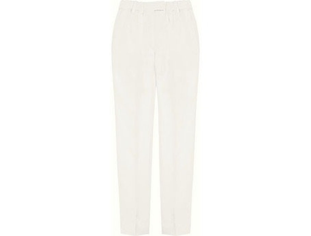 Bukser fra Isabel Marant til ca. 1.980 kr. hos Net-a-porter.com. Brug bukserne til en blazerjakke, en feminin draperet top og et par høje hæle. Bukser fra Isabel Marant til ca. 1.980 kr. hos Net-a-porter.com. Brug bukserne til en blazerjakke, en feminin draperet top og et par høje hæle.