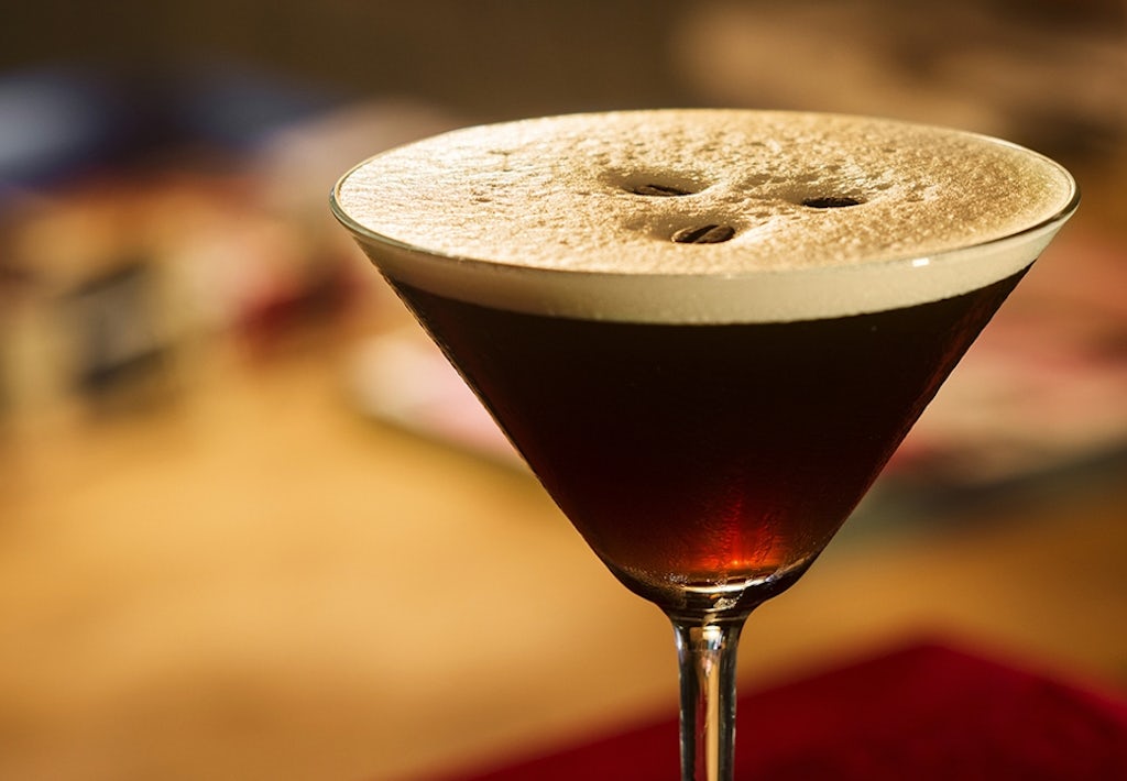 Opskrift på kaffe-drinken Espresso Martini