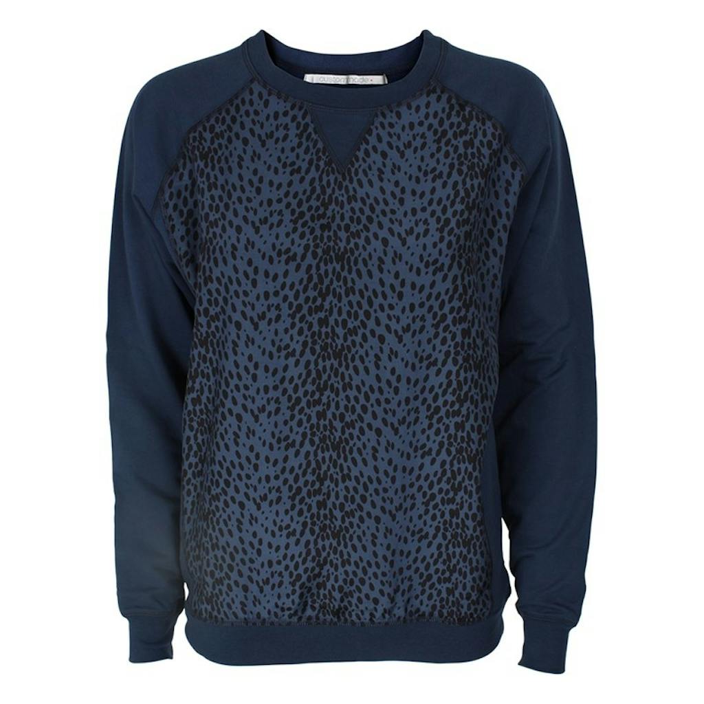 Navy sweatshirt