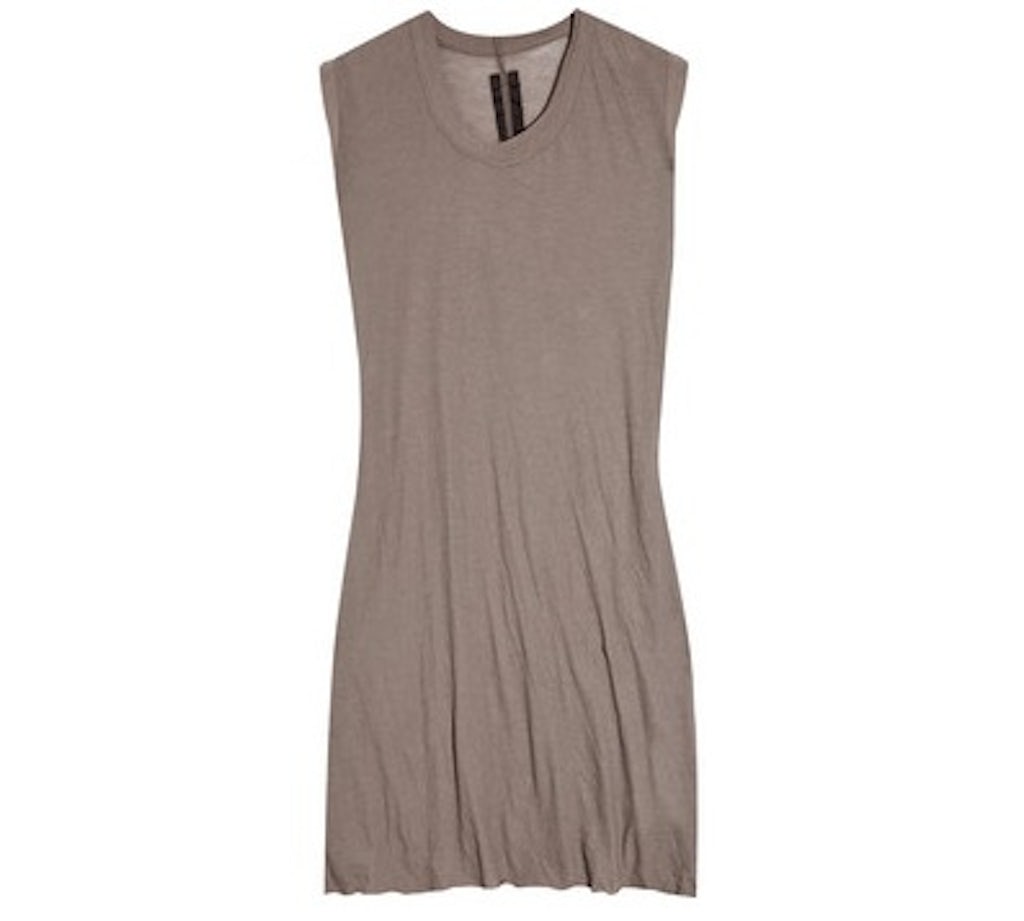 Kjole fra Rick Owens til 1.195 kr. hos Net-a-porter.com. Kjole fra Rick Owens til 1.195 kr. hos Net-a-porter.com.