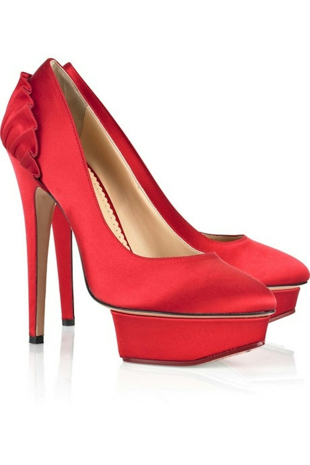 Sko fra Charlotte Olympia til ca. 5.520 kr. hos Net-a-porter.com. Sko fra Charlotte Olympia til ca. 5.520 kr. hos Net-a-porter.com.