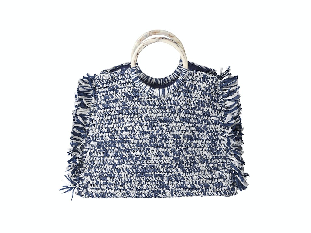 Smuk blå strandtaske fra Becksöndergaard