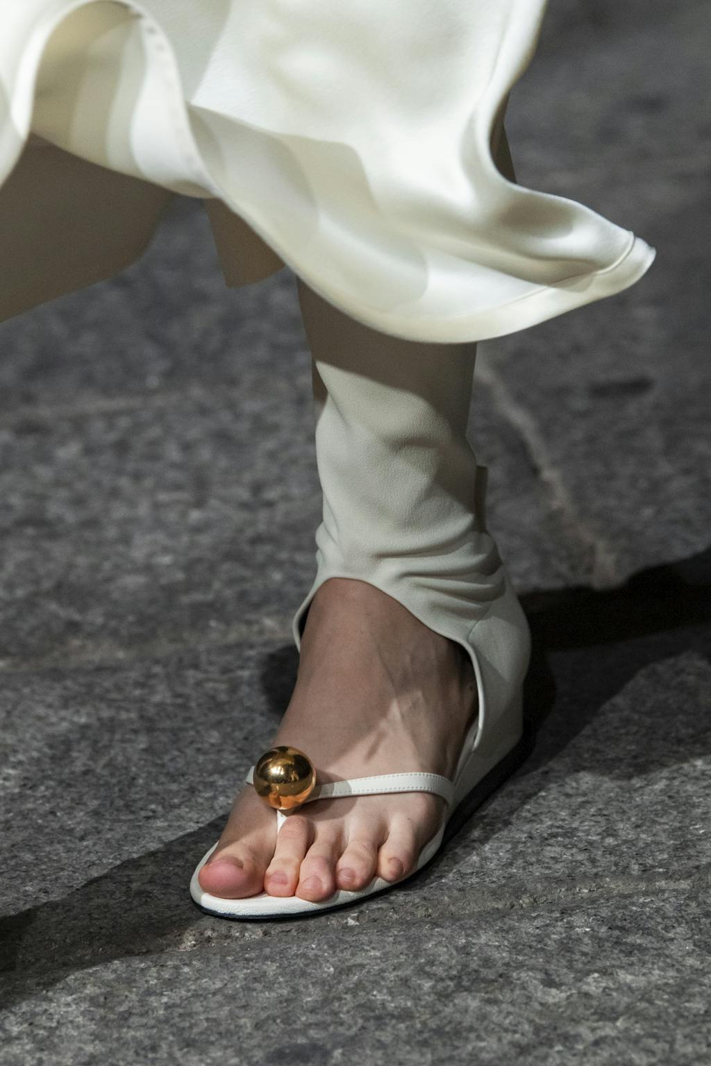 Jil Sander simpel sandal