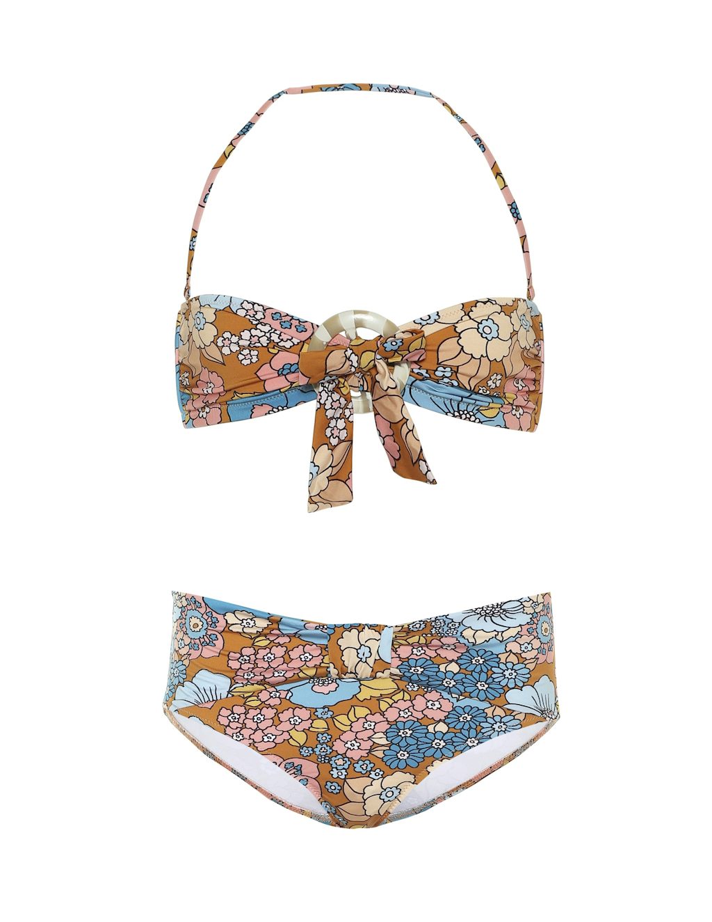 fin bikini med blomsterprint fin bikini med blomsterprint