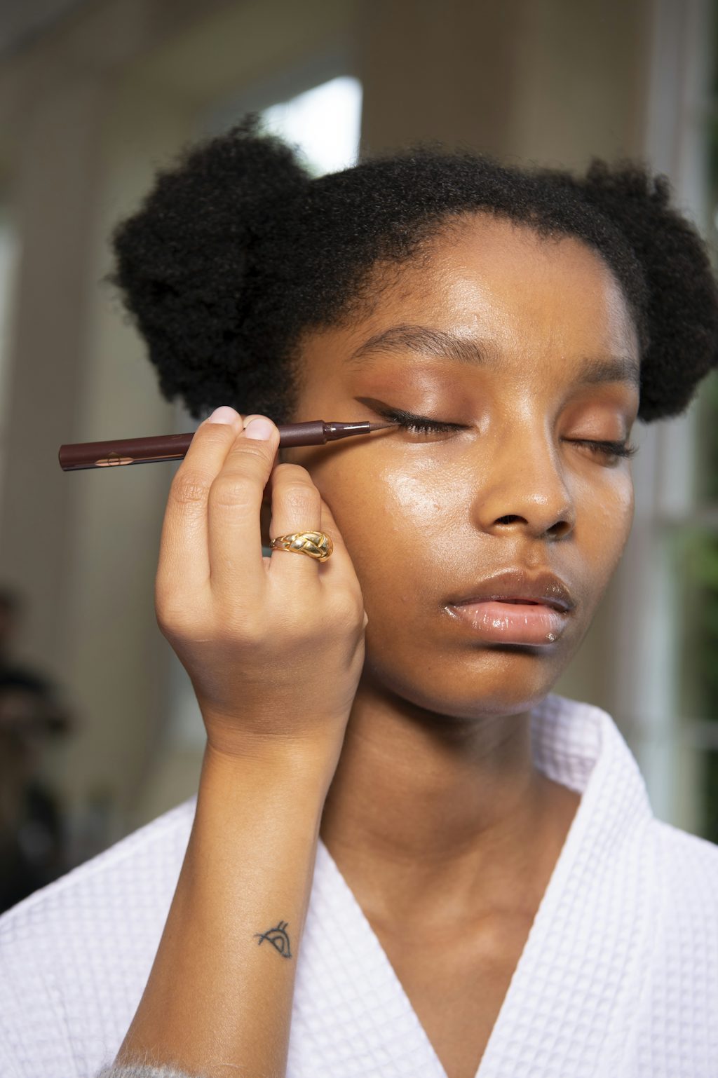 Emilia Wickstead SS 2022London, September 2021 Eyeliner